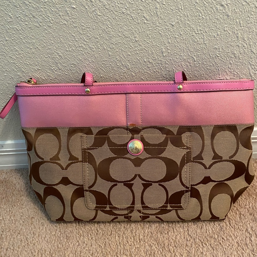 Pink Coach bag NWT